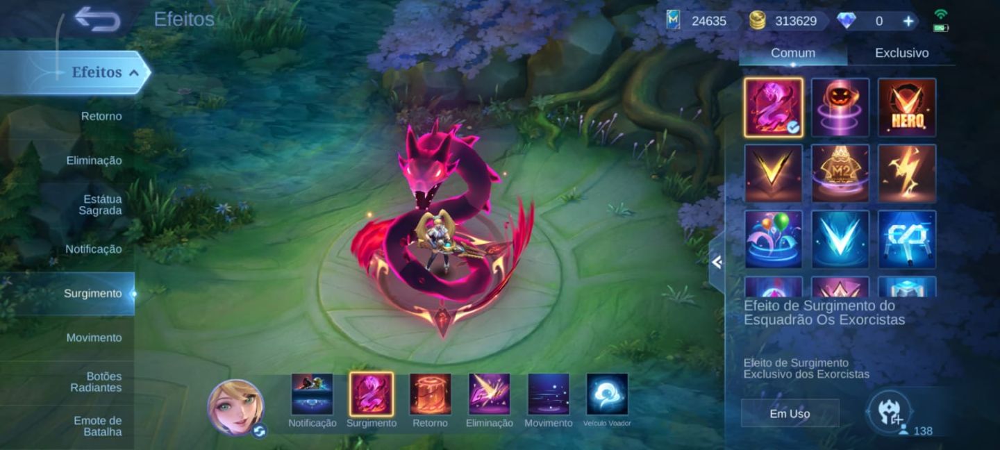 CONTA GOD TIER MLBB QUASE COLECIONADOR SKINS RARAS + ELO IMORTAL WR 70