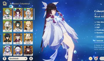 GENSHIN Columbina, Mualani, Xilonem, Kinich, Lyeny, Baizuh, Nahida+bis e+