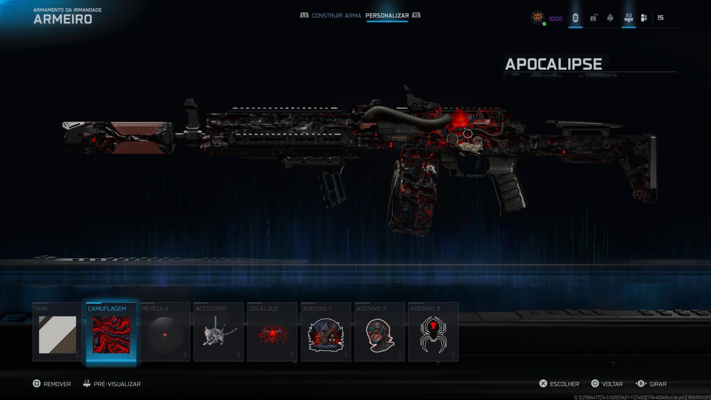 Conta Warzone/BO7 NÍVEL 1000