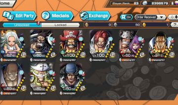 CONTA OPBR 8 EX | 2 MAX | 3 MEDALHAS DO KAIDO