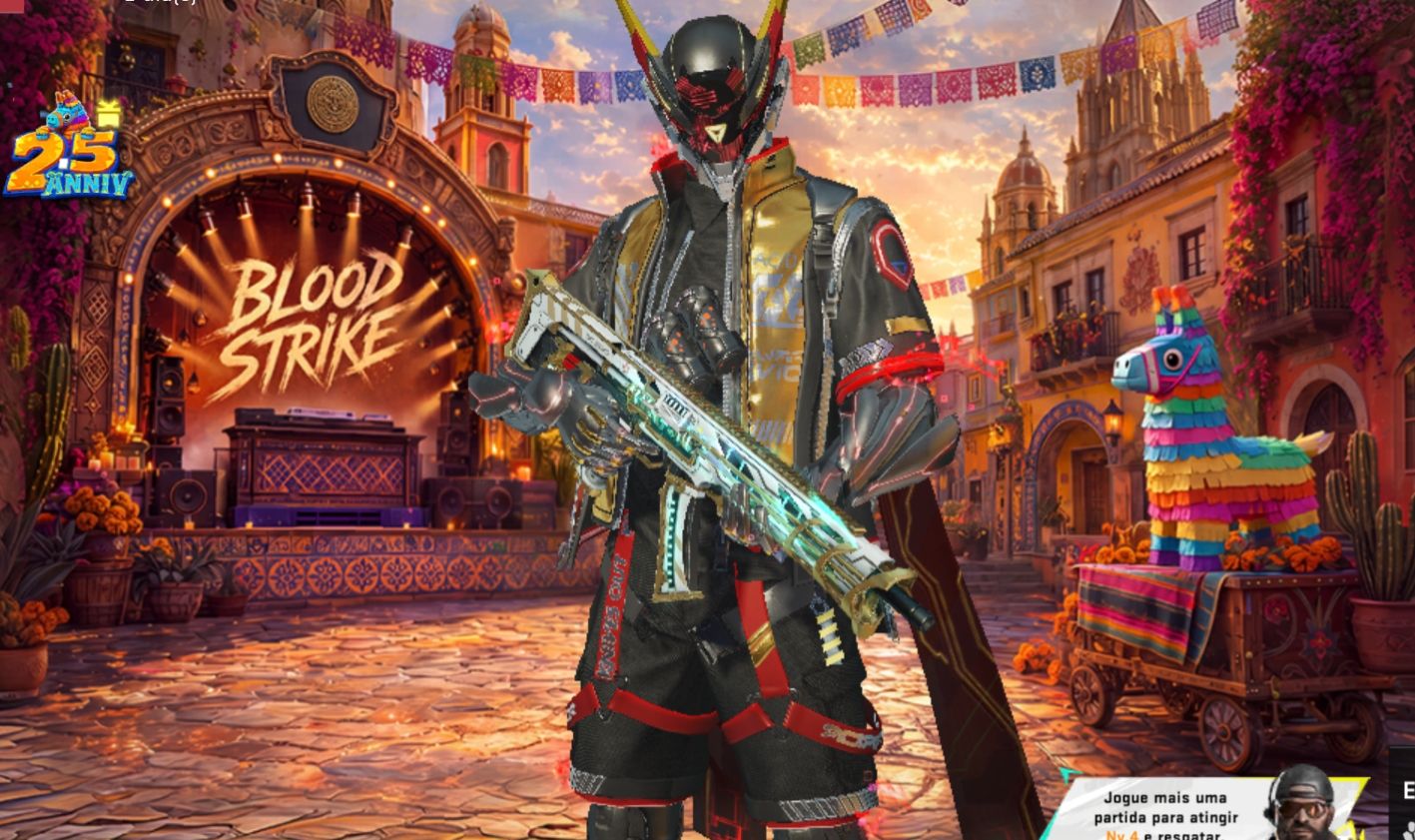 Conta iniciante de Blood Strike! Com vários intes raros