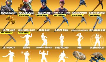 CONTA EPIC FORTNITE COM SALVE O MUNDO 394 SKINS + ROCKET LEAGUE MUITOS CARROS