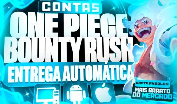 [CONTAS ONE PIECE BOUNTY RUSH] OPBR | GEMAS | FRAGMENTOS | EX | ANDROID E IOS