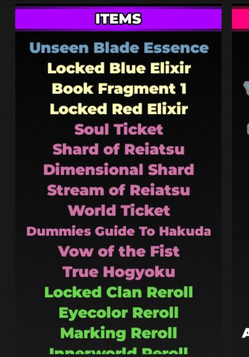 Queima de estoque TYPE SOUL (CCT, DIM SHARD e MAIS)