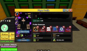 Conta Do BloxFruit Focada Em PvP