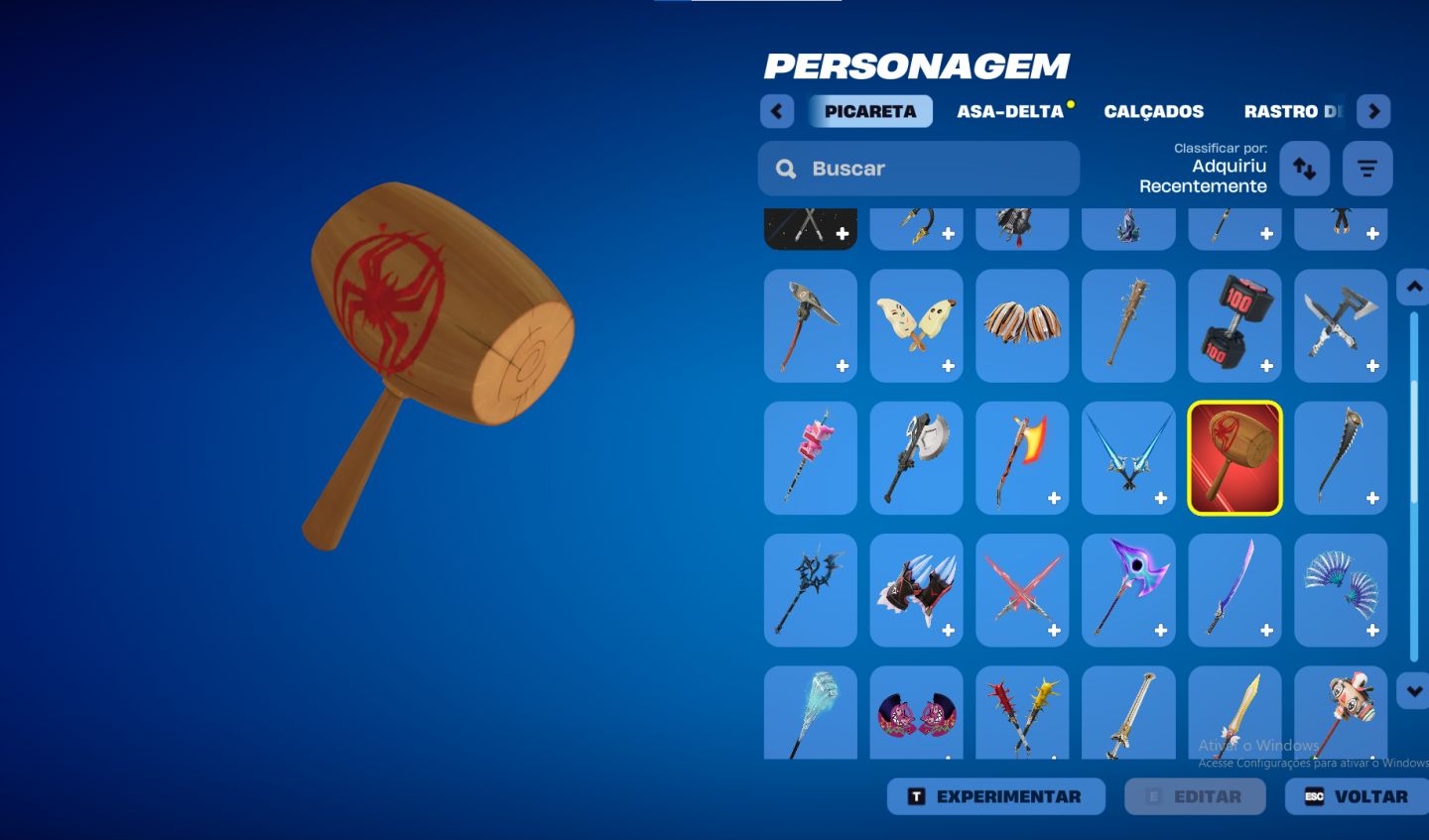 FORTNITE | LOCKER INSANO + 73 PICARETAS + COLLABS!