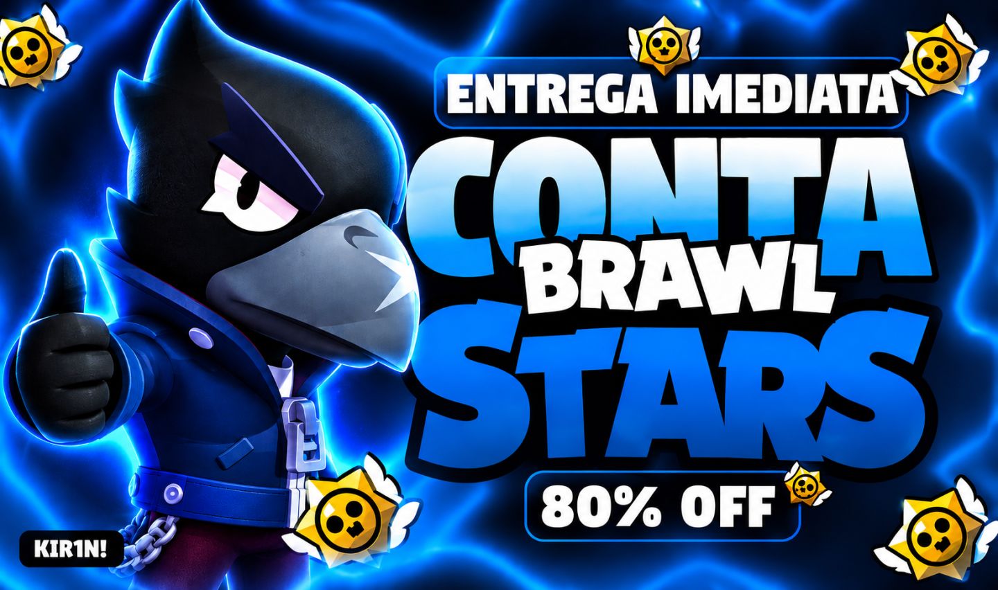 (80% OFF) BRAWLERS LENDÁRIOS/CONTA UPADA