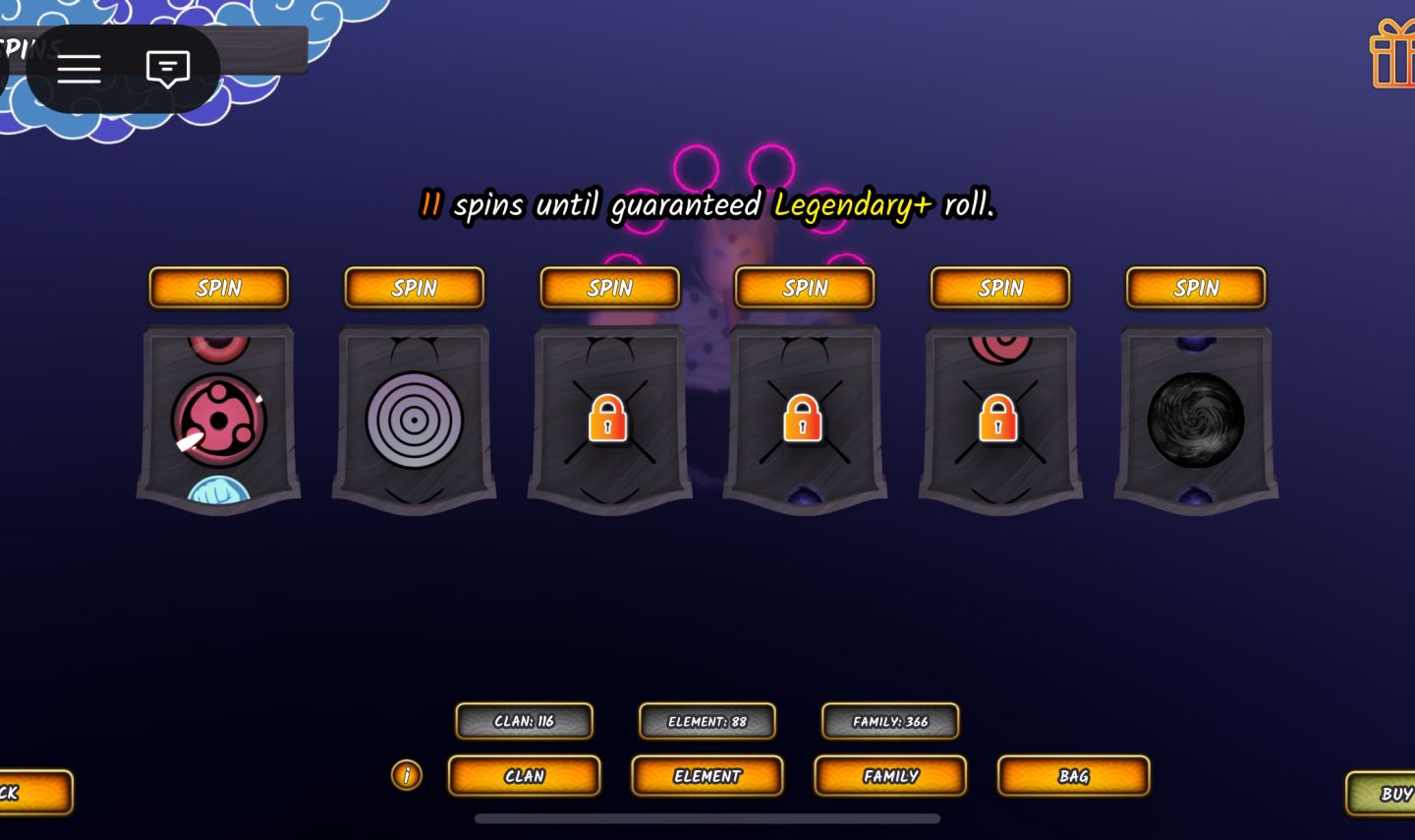 Conta De Ninja Time Com Rinnegan, Magekyo Do Madara, Roupa De Tester, e Gamepass