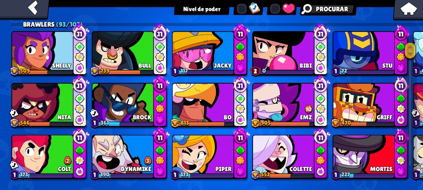Conta de Brawl Stars 40K à venda