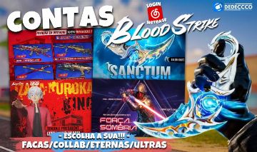 [NOVIDADE] CONTAS BLOODSTRIKE (KARAMBIT/ETERNAS/COLLAB)
