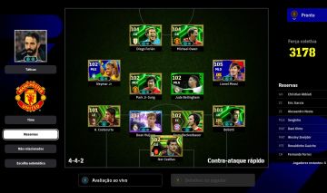 Conta efotbal steam com varios jogadores antigos
