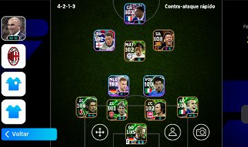 Conta do Efootball Super RARA Messi 108