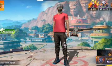 Conta FF nível 68,com skins das parceria Naruto e passes antigos.