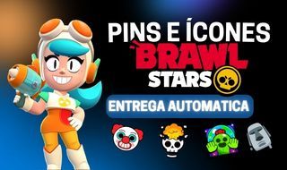 PINS, ICONS E + | ENTREGA AUTOMÁTICA