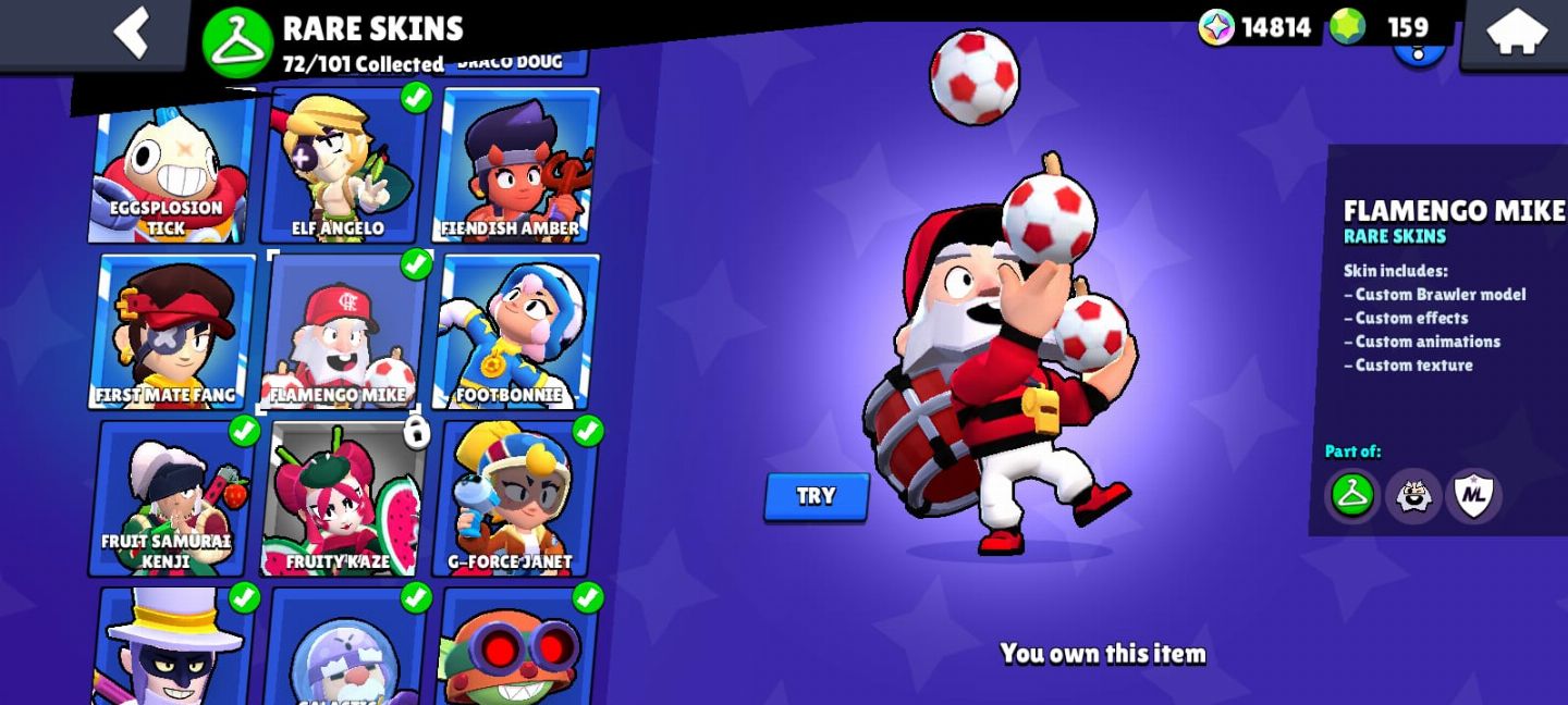 CONTA RARA BRAWL STARS + CLASH ROYALE
