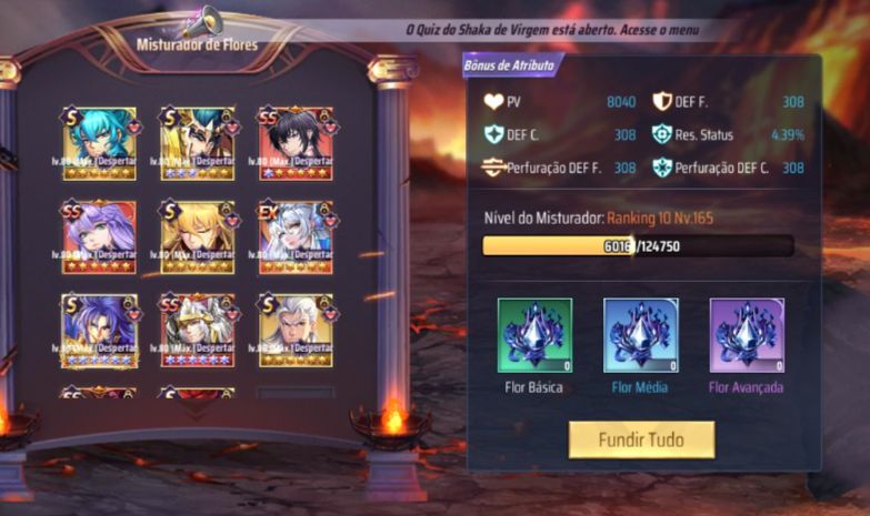Saint seiya awakening mixer 10