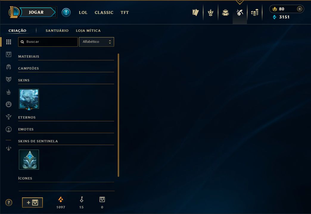 Conta LoL LV 146 + Platina II | 110 Skins + 156 Ícones + 19 Cromas