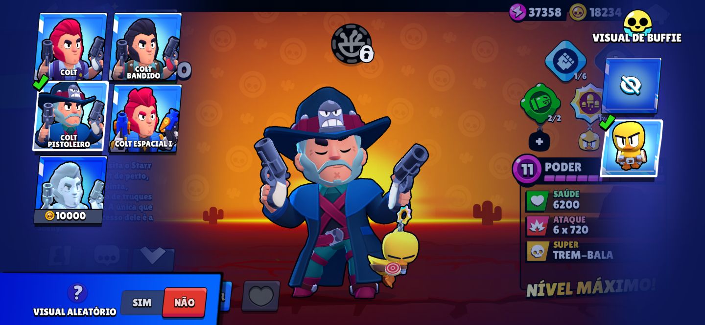 Conta main fang com skin fang furioso e fang midorya