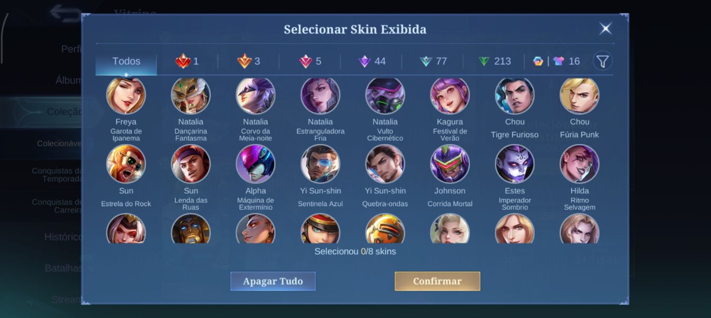 Conta Mobile Legends