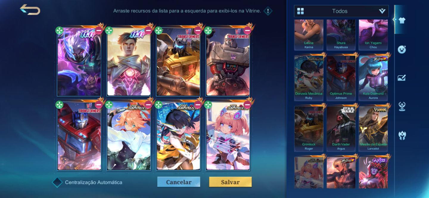 MEGA 2 RARA, MAIN JG, WR PROFISSIONAL, QUASE OUTRA LEGEND E MUITAS SKINS