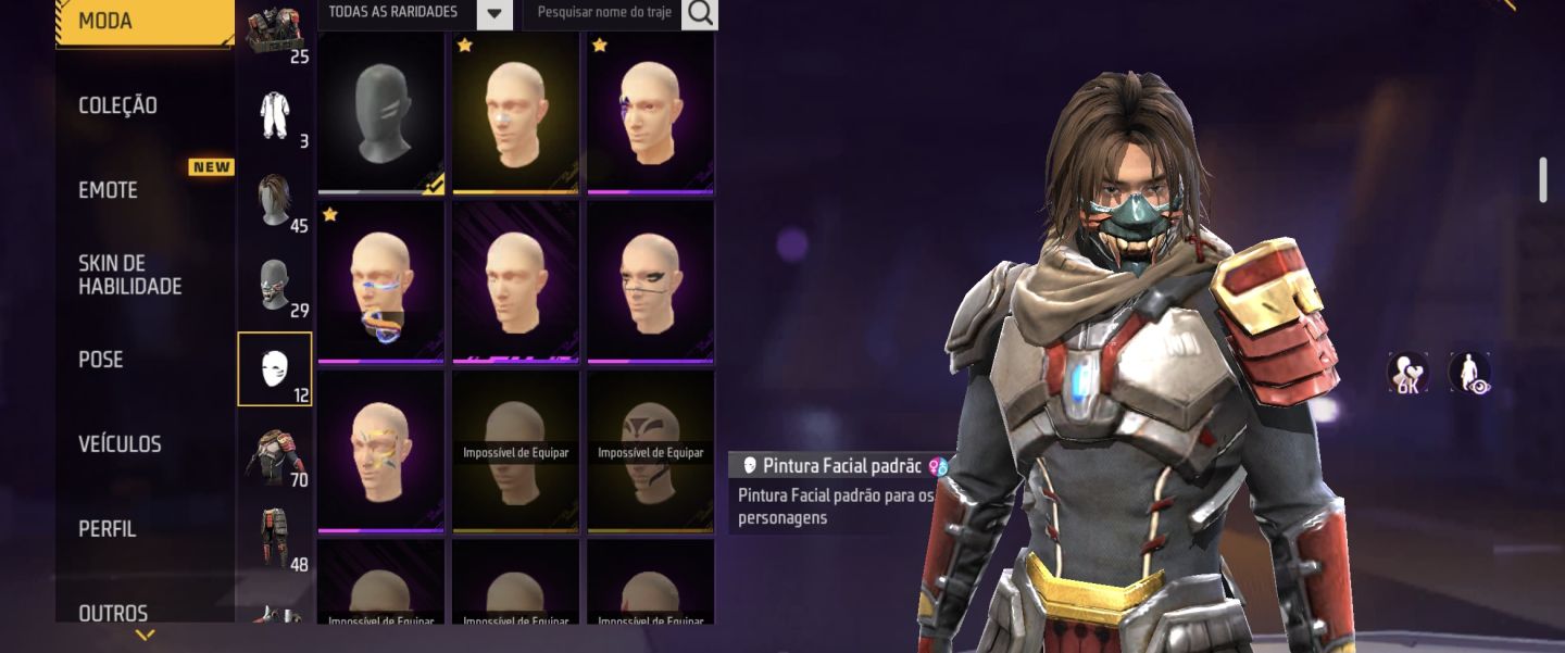 CONTA FREE FIRE INICIANTE