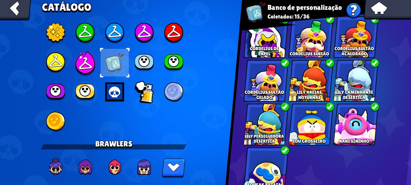 CONTA BRAWL STARS 2020 8.526 TROFÉUS Conta antiga, criada em 2020