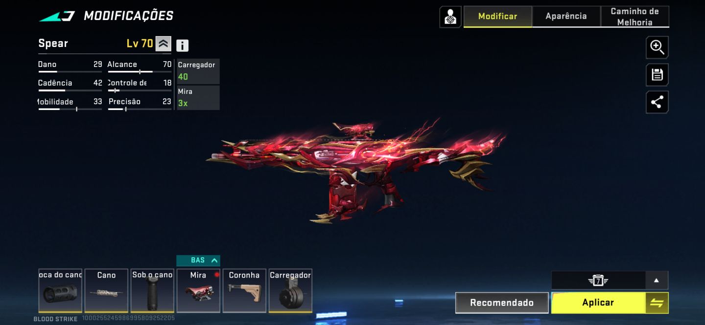 CONTA DE BLODSTRIKE COM DUAS ETERNA E COLLABS