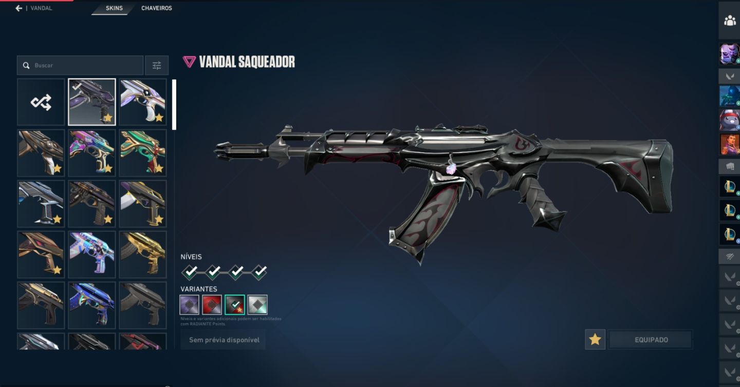 Conta Valorant (Level 300+)Ascendente 1 | Faca Kuronami, Vandal | Único Dono