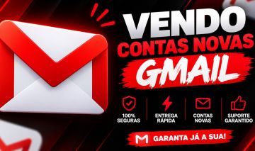 Contas de g-mail ENVIO RÁPIDO