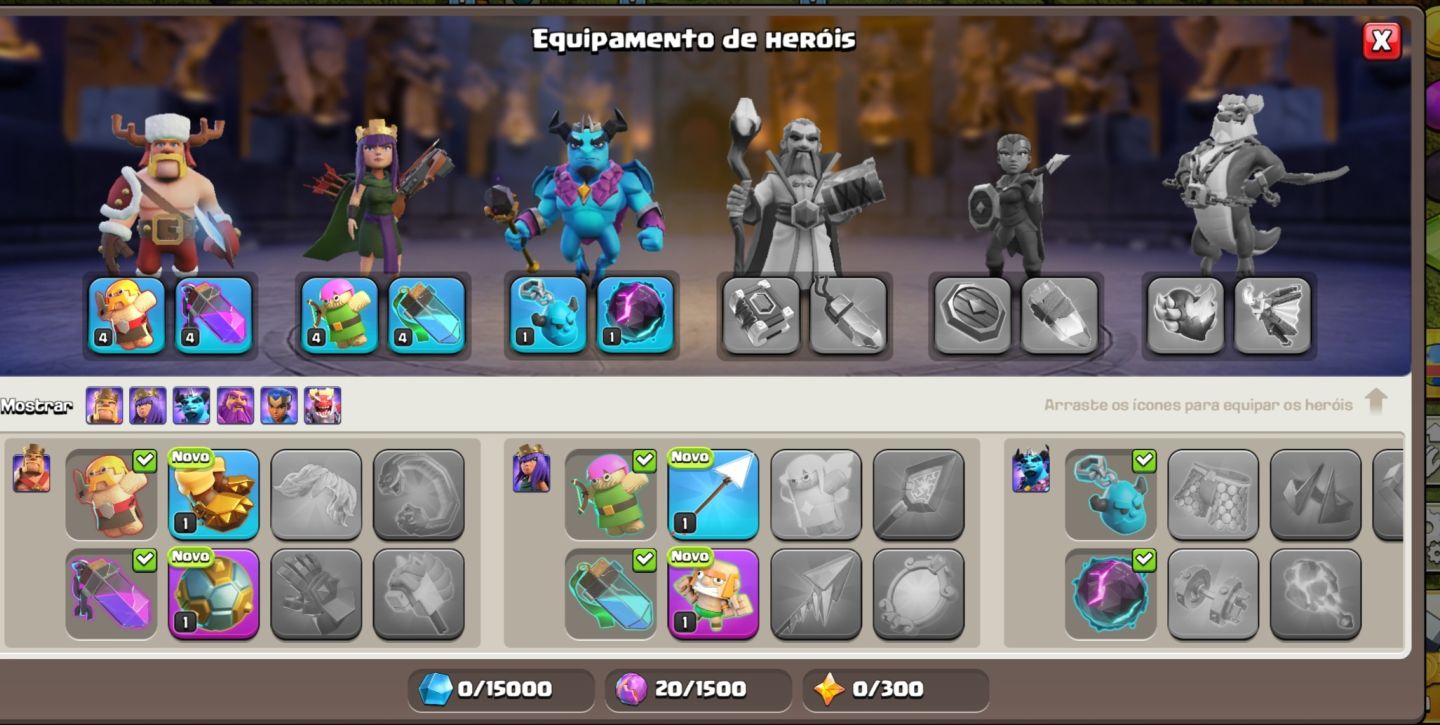Conta Clash of Clans - Cv9