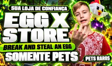 EGG X STORE | Break and Steal an Egg | Pets Raros, Entrega Rápida
