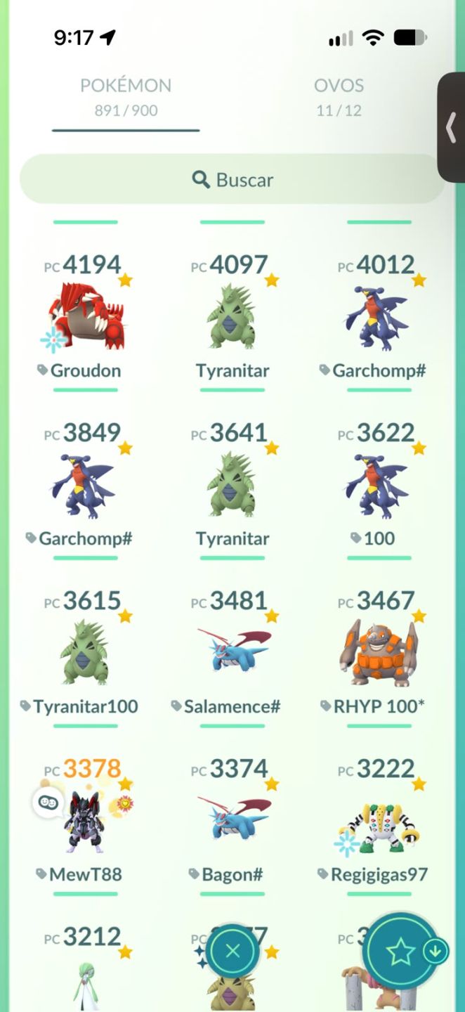 Conta de Pokemon muitos raros level 66