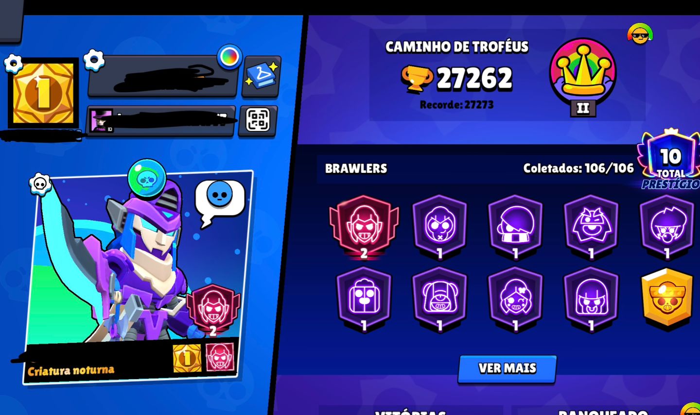 Conta 2019 BRAWL STARS! FULL brawllers - Bastante upada