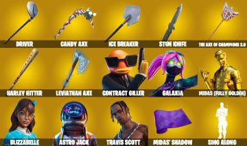 311 SKINS/ TRAVIS SCOTT/ CACTUS JACK/ MACHADO LEVIATHAN/ CONTA TRYHARD E RARA