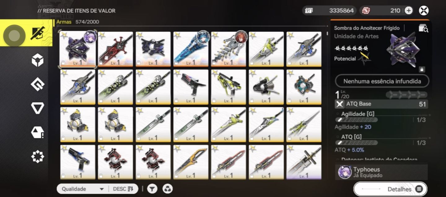 TYPHOEUS P3 + ARMA, LAST RITE P1 + ARMA E EMBER + ARMA E +