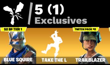 CONTA FORTNITE OG COM VBUCKS, TAKE THE L E MAIS