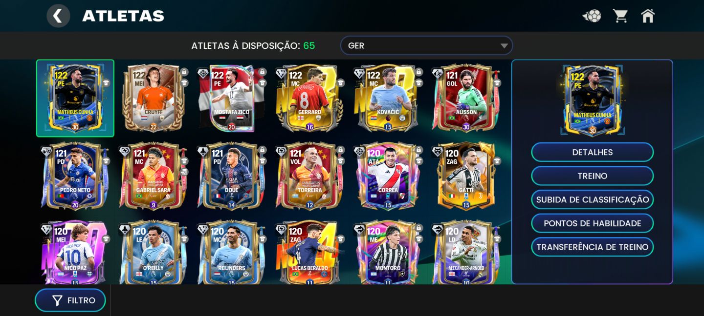 Conta FC mobile Ger 122