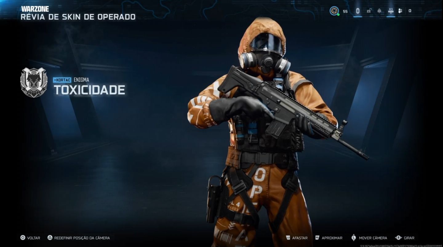 Contas Com Nuke Skin + Singularity Warzone BO7