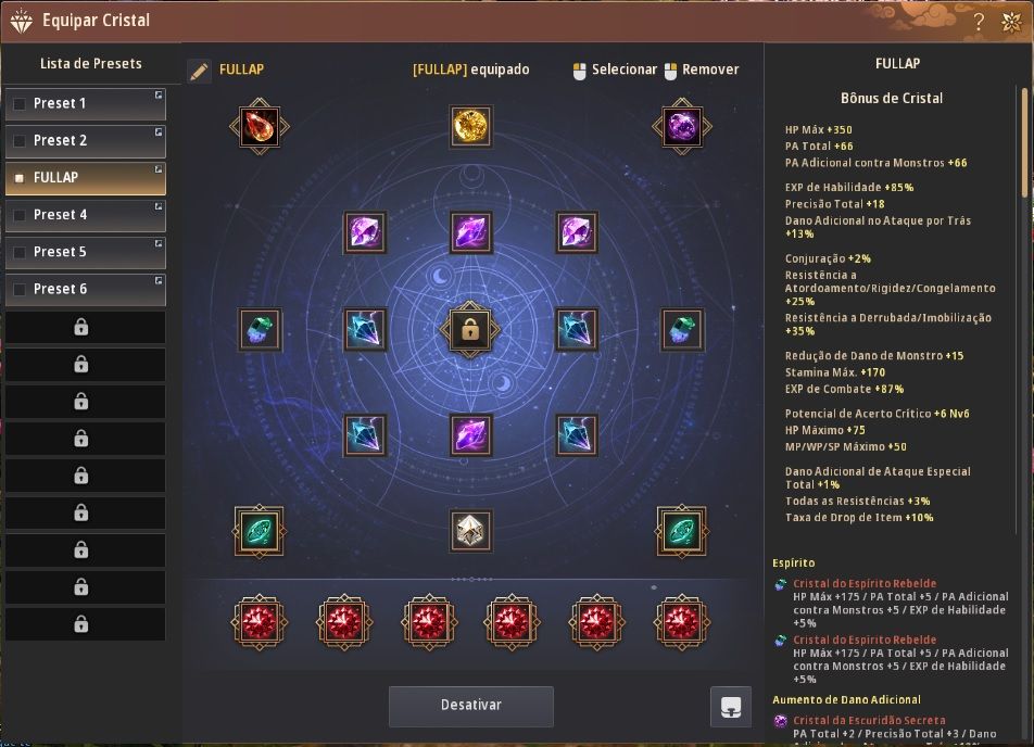 CONTA BLACK DESERT 802GS MAIN DO SA (NÃO STEAM)