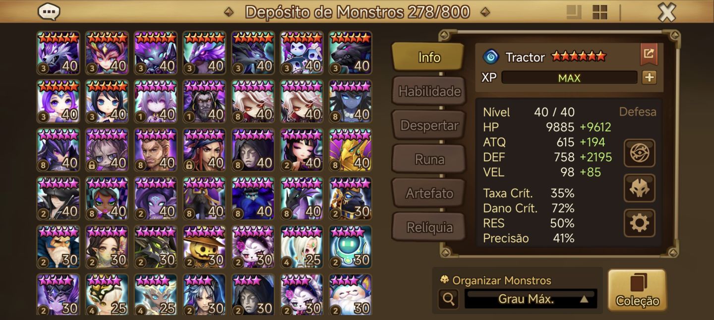 BAIXOU! Conta Summoners War 2LDS - Juiz 1 RTA MAIS DE 250 6