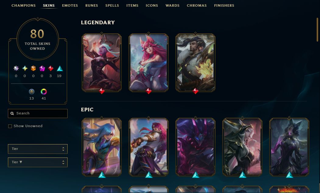 CONTA MESTRE (TOMANDO DECAY) QUASE TODOS CHAMPIONS, FALTAM APENAS 8!