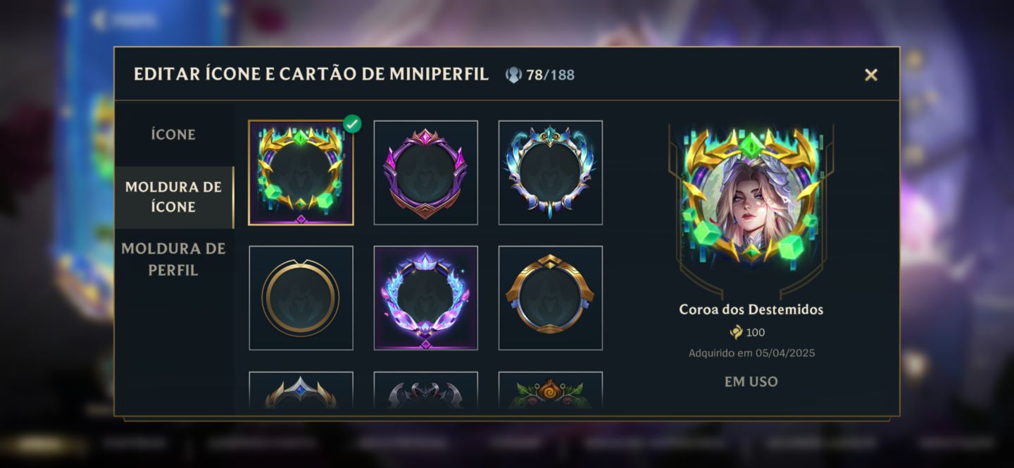 CONTA WILDRIFT FULL CHAMPS, 414 SKINS, EMOTE 20K WC EX CHALLENGER
