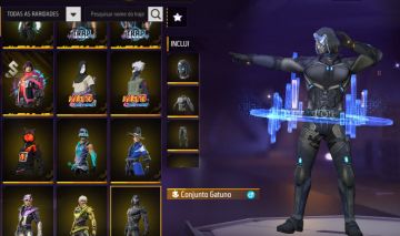 Conta Antiga FF - Angelical Fem + 46 Passes + Troca Nome + Barba Noel + Naruto