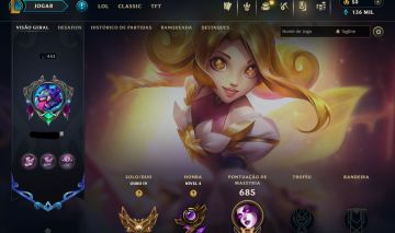 CONTA GOLD IV - 282 SKIN - FULL CHAMP + PREÇO BAIXISSIMO! - 100% SEGURA!