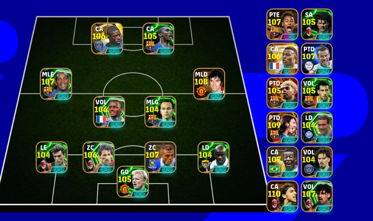 CONTA FULL EFOOTBALL! Terceiro banco ótima totalmente limpa de tudo !!