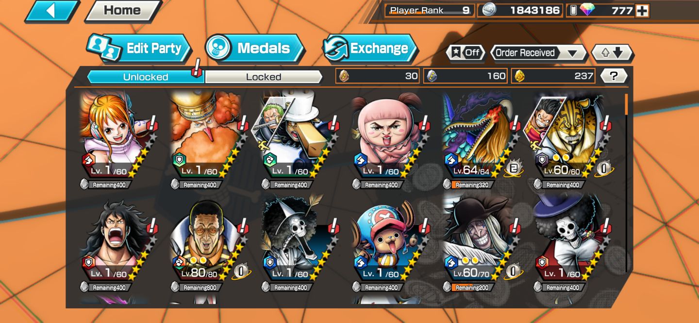 Conta absurda One Piece Bounty