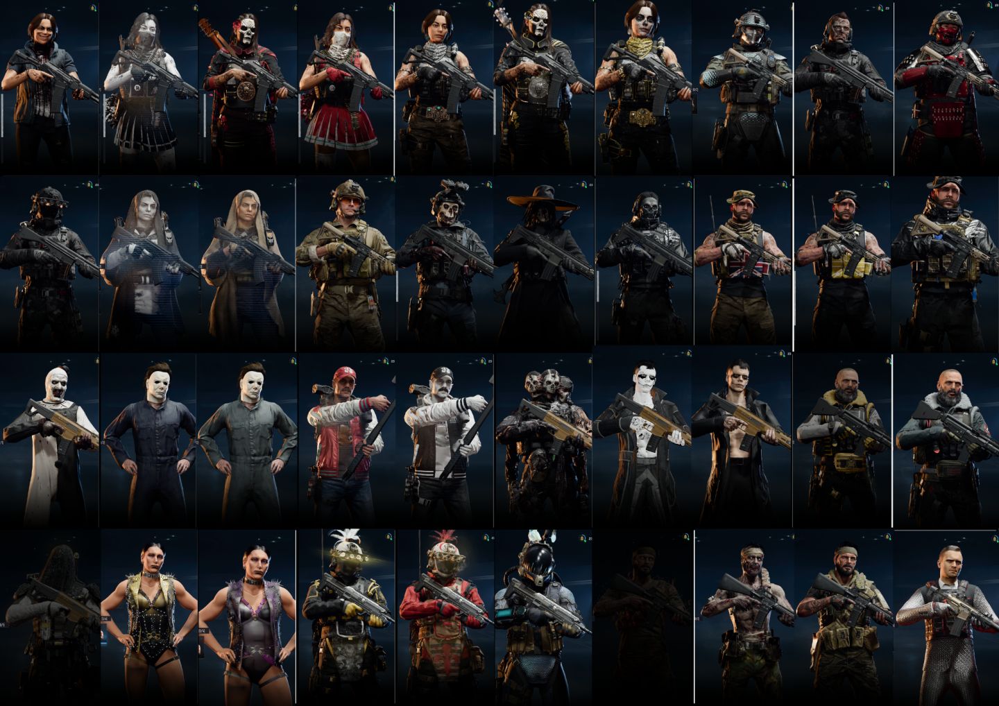CONTA WARZONE SKINS RARAS, ART, O CORVO, MICHAEL MAYERS, GODZILLA E ETC