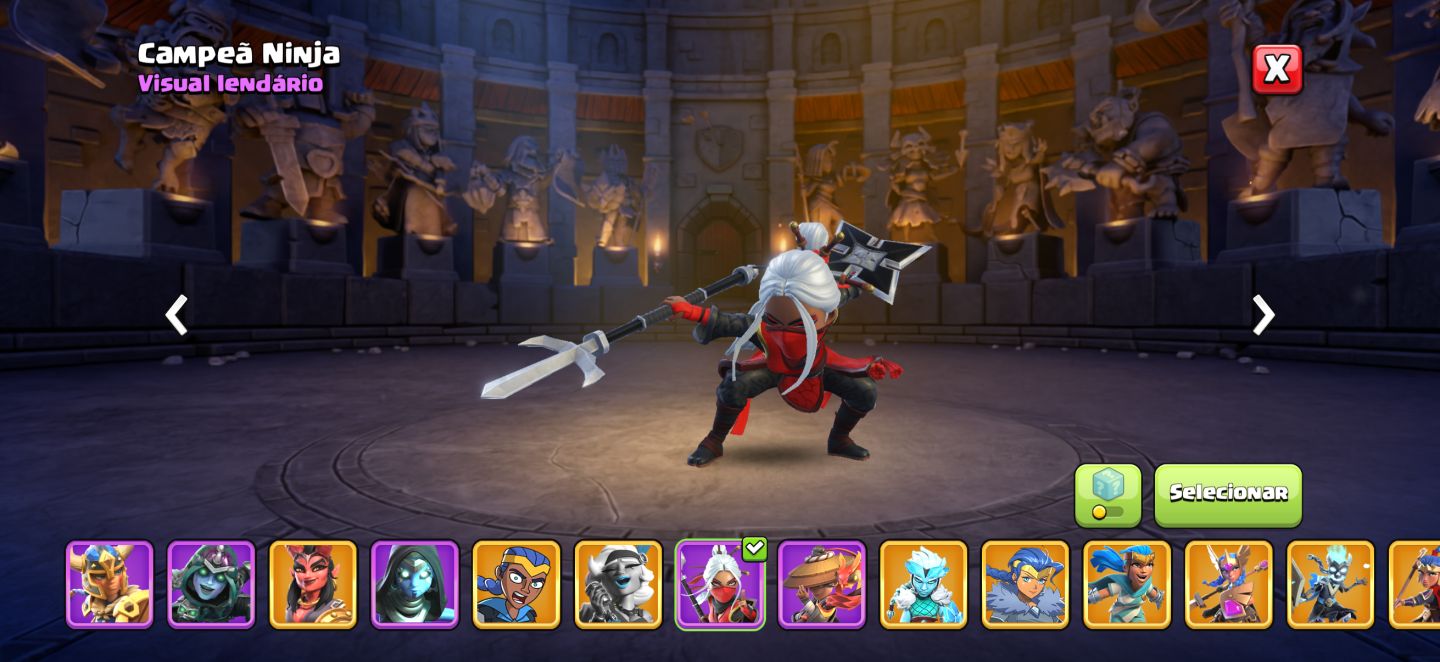 Conta th18 full equipamentos full
