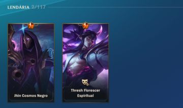 Conta Wild Rift || 51 skins (2 lendárias) || 87 campeões