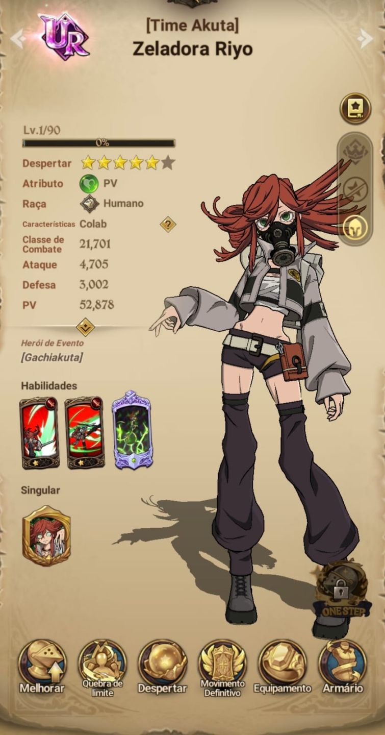 Conta 7DS GC | 130 Personagens | Lv. 71 | Overlord + Gachiakuta | +4 Anos
